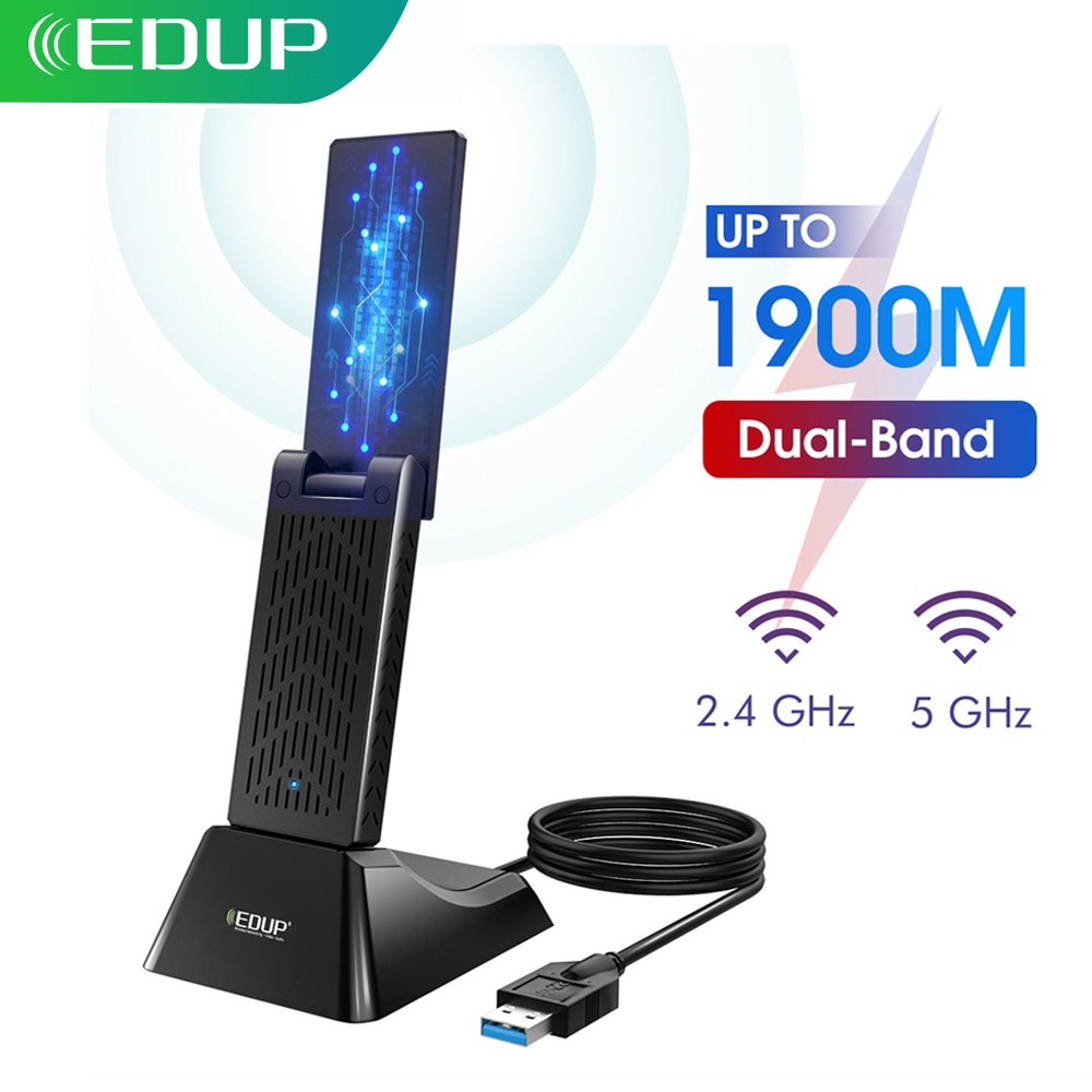 EDUP-1900Mbps USB 3.0 WIFI    5Ghz/2.4..